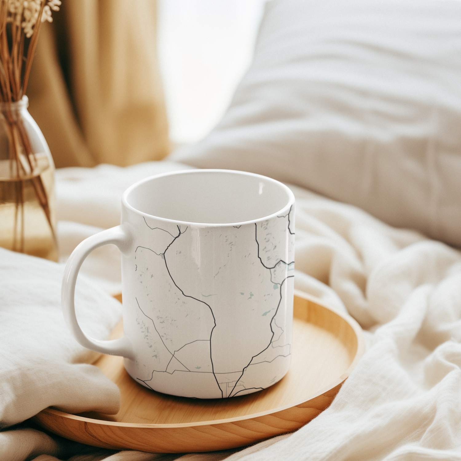 Ceramic Map Mugs